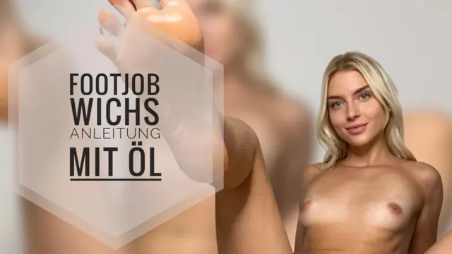 FOOTJOB Wichsanleitung mit Öl!
